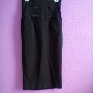 Black Pencil Skirt